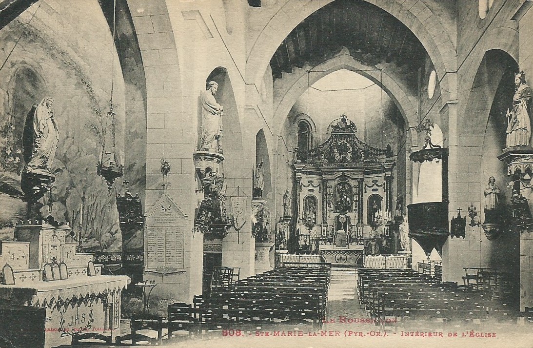 ste marie intérieur de l&rsquo;église